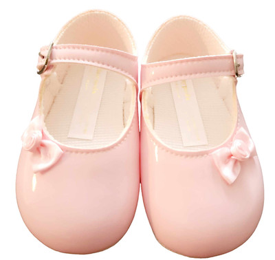 Taufschuhe Mädchen Rosa Gr. 19 11,5cm 9-12M Taufe Taufkleid  Babyschuhe elegant