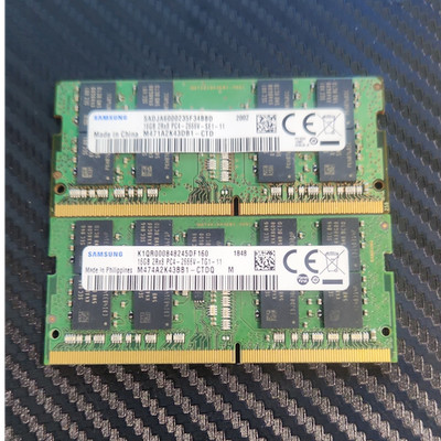 Samsung 32GB (2x16GB) DDR4 2666 SODIMM PC4-2666V Laptop RAM | eBay