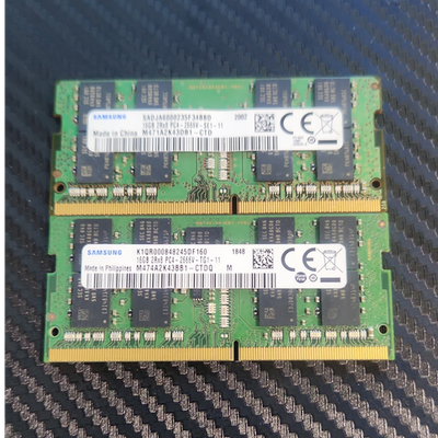 SAMSUNG DDR4-2666 32GB(16GB×2) Samsung 32GB (2x16GB) DDR4 2666 SODIMM PC4-2666V Laptop RAM | eBay
