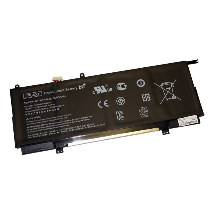 BTI L28764-005 compatible 61.4Wh 4-cell battery for HP SPECTRE X360 CONVERTIBLE