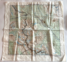 Banff Lake Louise Alberta Canada  Map BANDANA...