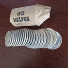 1964 Kennedy Halves BU Roll 20 Coins 90% Silver Brilliant Uncirculated  10$ face