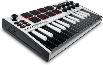 Akai MPK Mini Special Edition White Keyboard & Pad Controller 25 Keys USB - NEW