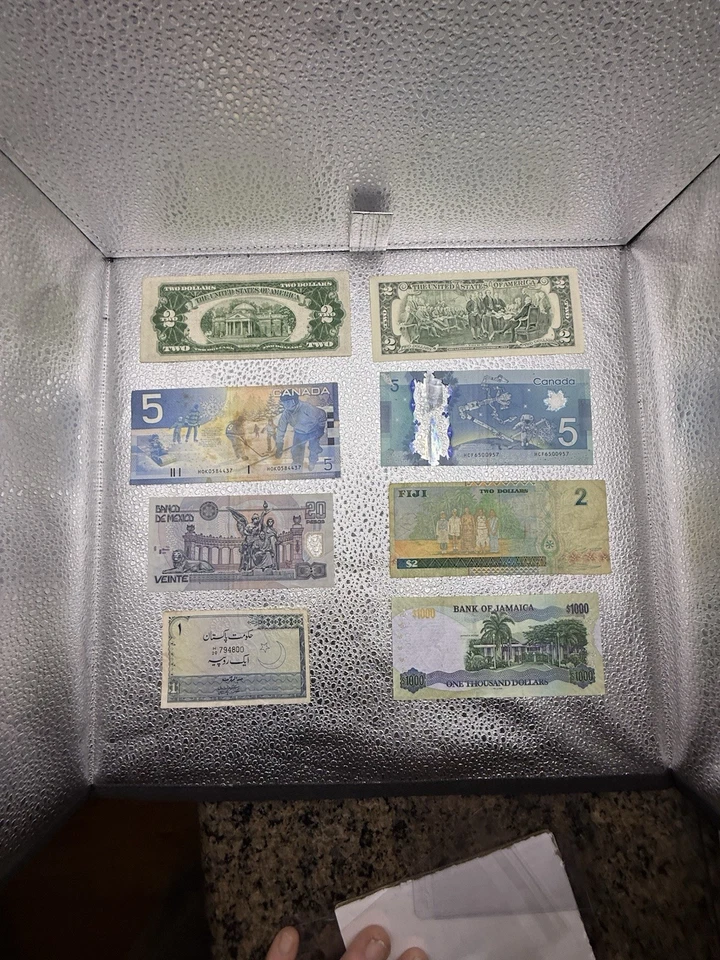 2 EA - Two Dollar Bills. PLUS Associated Currency !!! - Image 2 of 4