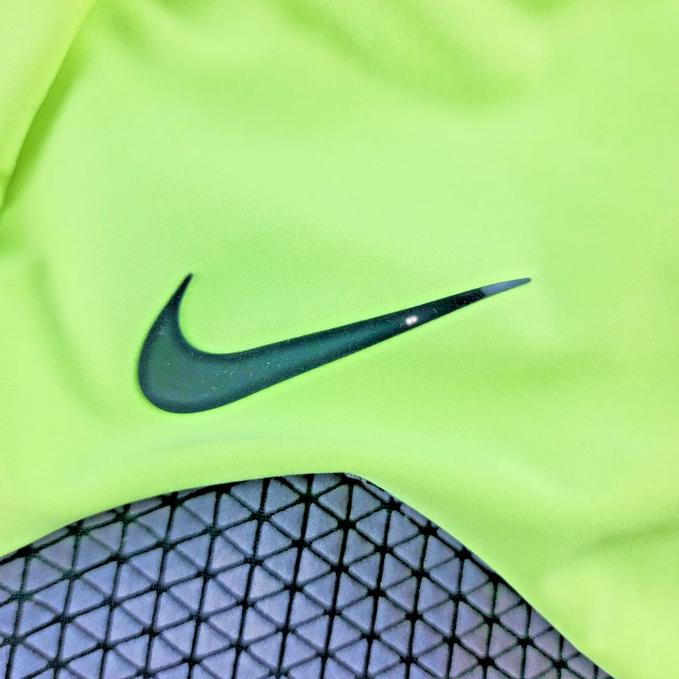Traje de baño de una pieza para mujer Nike Hydralock Fusion - verde neón, talla L Foto 4 de 4