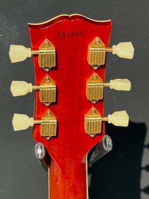 2003 Gibson Les Paul Custom R7 '57 Reissue C.Shop Faded Cherry Red