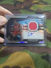 2023-24 Topps Chrome OTE Overtime Elite Rookie Jersey Auto #RJA-EO Efeosa Oliogu