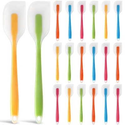 Large Silicone Spatula Bulk HeatResistant NonStick Core Scraper 20 PCS Set