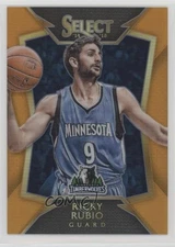 2014-15 Panini Select Concourse Orange Prizm /60 Ricky Rubio #32