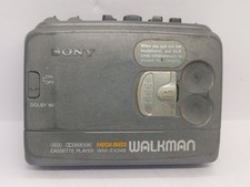 Sony WM EX 348 Walkman Cassette player Dead door loose For Parts or repair