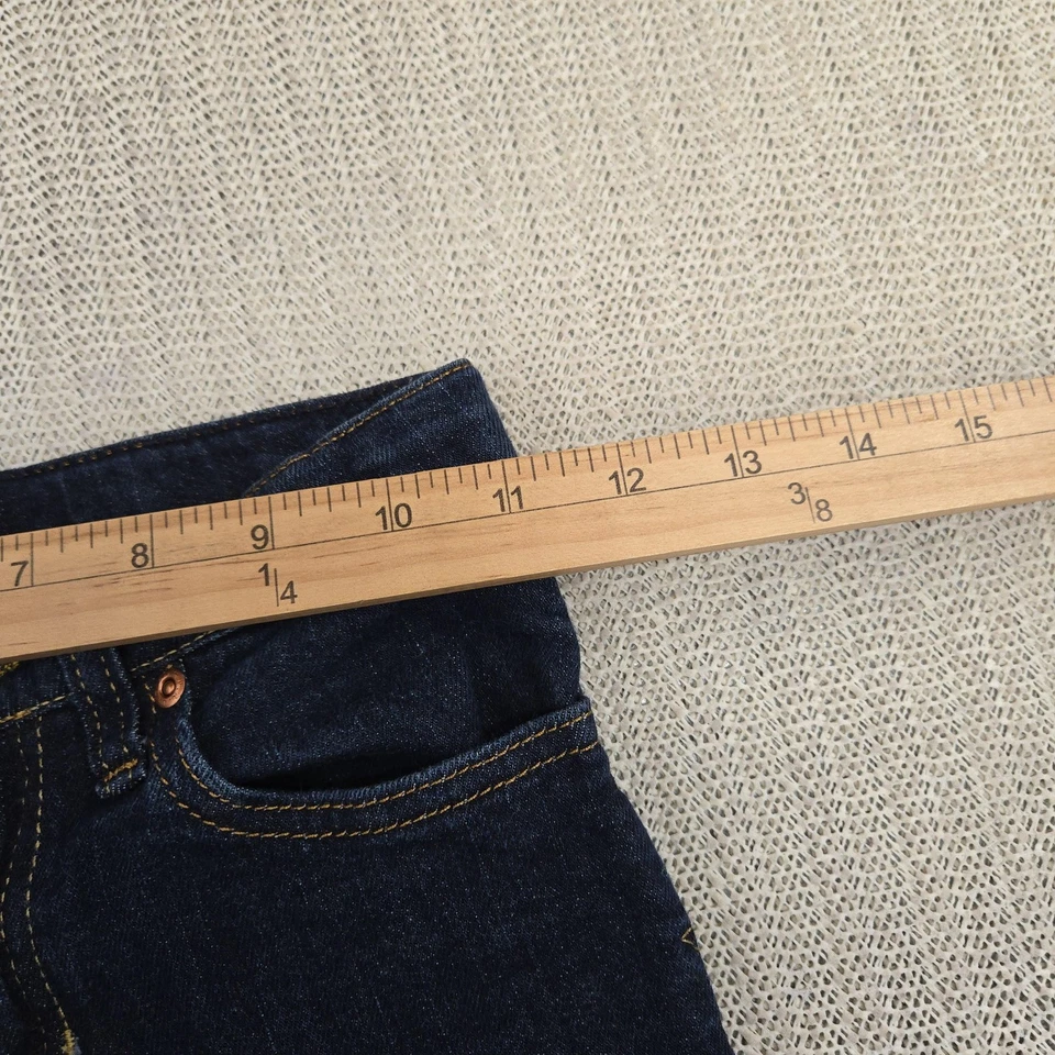 Polo Ralph Lauren Jeans Youth Boys 6 Dark Wash Blue Denim 5-Pocket Straight Leg - Image 4 of 4