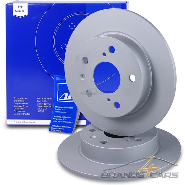 ATE 2X Bremsscheibe Ø259,4 Hinten FÜR Suzuki S-CROSS SX4 S-CROSS JY Vitara LY-image
