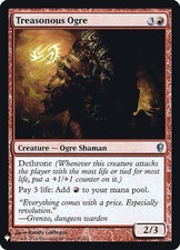 Treasonous Ogre - Foil Mystery Boosters Magic mtg Light Play, English x1