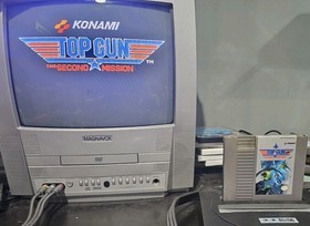 Top Gun: The Second Mission (Nintendo NES, 1989) Complete In Box