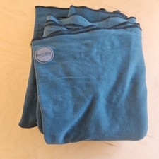 Moby Classic Wrap Baby Carrier in Blue Green Teal GOOD CONDITION