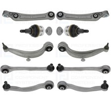 FOR BENTLEY BENTAYGA FRONT SUSPENSION UPPER LOWER WISHBONES ARMS BALL JOINTS KIT