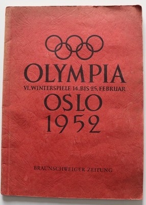 Olympia 1952 Oslo - Olympische Winterspiele - Sammelalbum - KOMPLETT