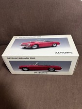 Autoart 1/18 Datsun Fairlady 2000 SR311 Red Diecast Model Car Open Top