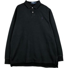 Vintage Ralph Lauren POLO by Ralph Lauren long-sleeved polo shirt men's size...