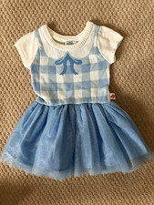 Dorothy- Wizard of Oz costume 18 month knit and chiffon skirt
