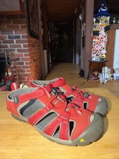 Keen Newport H2 Shoes Sandals Big Kids Youth Size 4 Eu 36 Red Washable