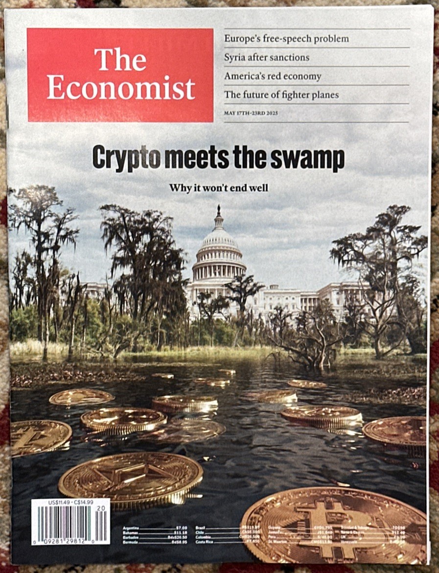 The Economist Magazine May 17th - 23rd 2025 Crypto Meets The Swamp