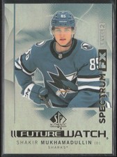 2024-25 UD SP Authentic Shakir Mukhamadullin S-78 Spectrum FX RC