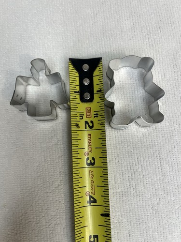 Lotto di 15 piccoli tagliabiscotti natalizi in metallo - Foto 4 di 7