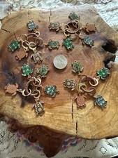 Enamel Turtle Yarn Markers Or Ear Rings. 5 Per Order