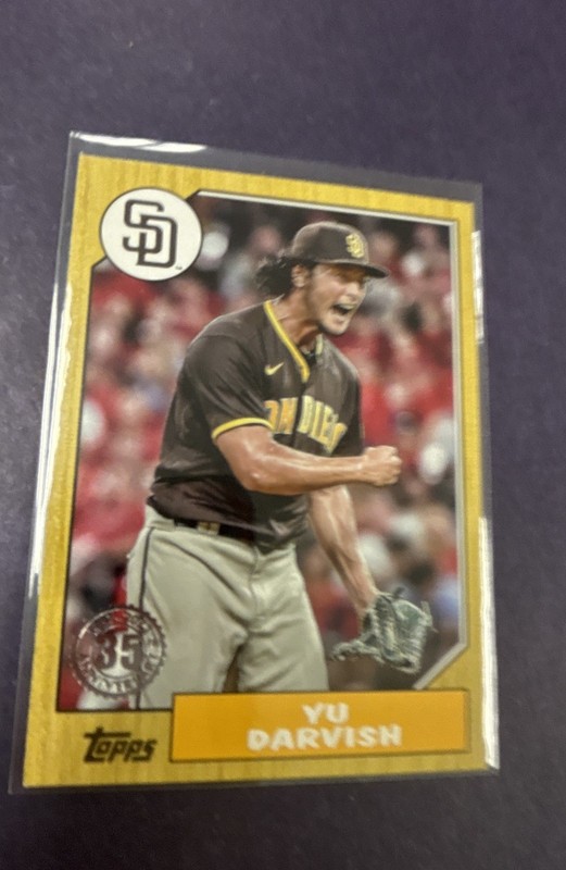 2022 Topps Series 2 - 1987 Topps Baseball Yu Darvish #87TB-25