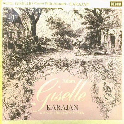 Adolphe C. Adam Giselle (Originalfassung) (Karajan) NEAR MINT Decca Vinyl LP