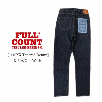 FULLCOUNT Tapered Denim One Wash Heavy 15.5oz 1110XX Made in Japan Men s Jeans G