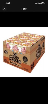 Nissin Cup Noodles, Chicken Flavor 2.25 oz., 24 ct. Free Shipping