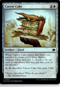 Carrot Cake 7 Bloomburrow Foil