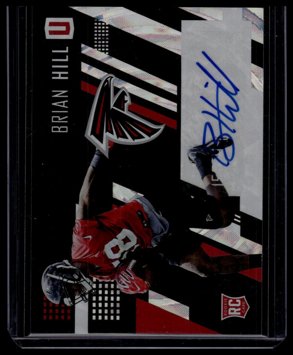 Brian Hill Panini Plates & Patches Printing Plate #203 2017 Unparalleled-Black Printing Plate 1/1