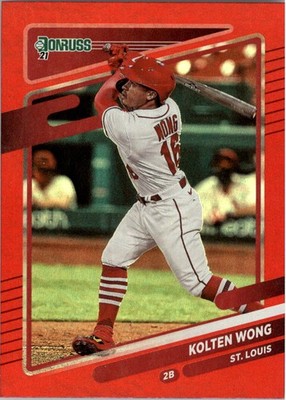 2021 Donruss Holo Red #83 Kolten Wong - BB