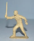 Rare Vintage 1950s Marx Fort Apache Playset 60mm Cavalry Tan Plastic Figure