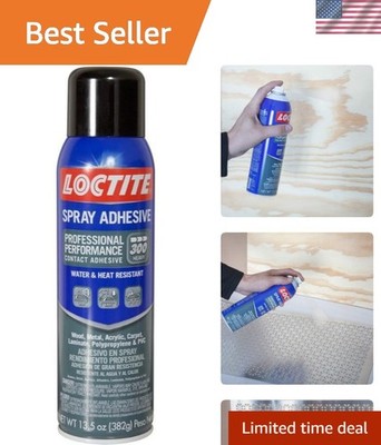 Aerosol Professional Spray Adhesive - 13.5oz for Household & Automotive Projects