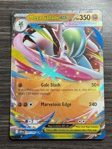 mega gallade pokemon card Pokemon TCG Mega Evolution 5 Pitch Black Checklane Blister – Mega Dark –  COLLECTION REALM main image 1