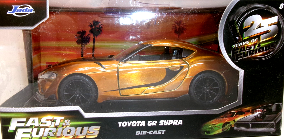 2026 JADA TOYS 1:32 25 YEARS OF FAST & FURIOUS CANDY COPPER TOYOTA