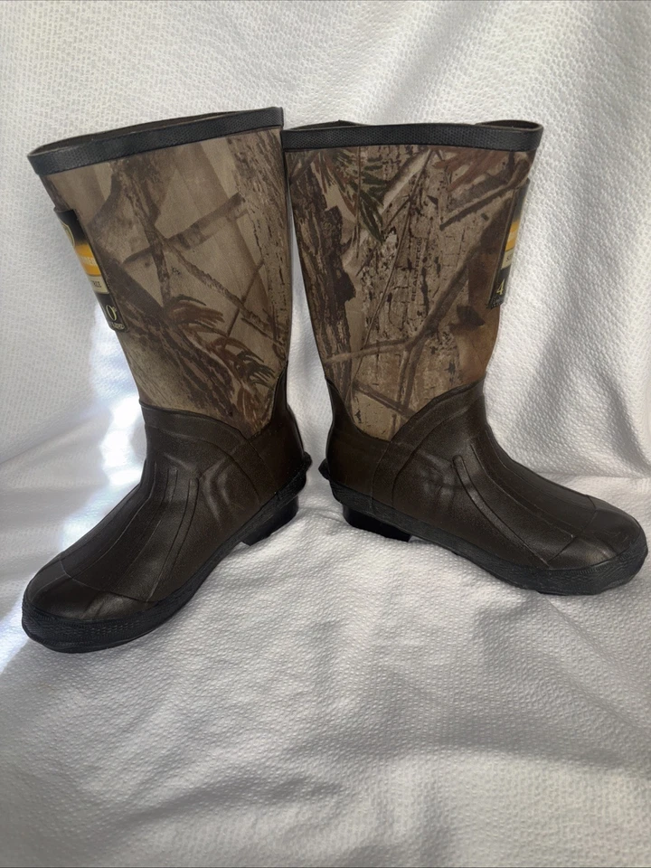 Game Winner Scent Free 400g Thinsulate Ultra  Insulation Camo Boots Size Youth 2 - Image 2 of 4