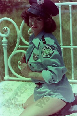 beautiful woman Pinup girl glamour candid  Vintage 35mm Negative V2k17