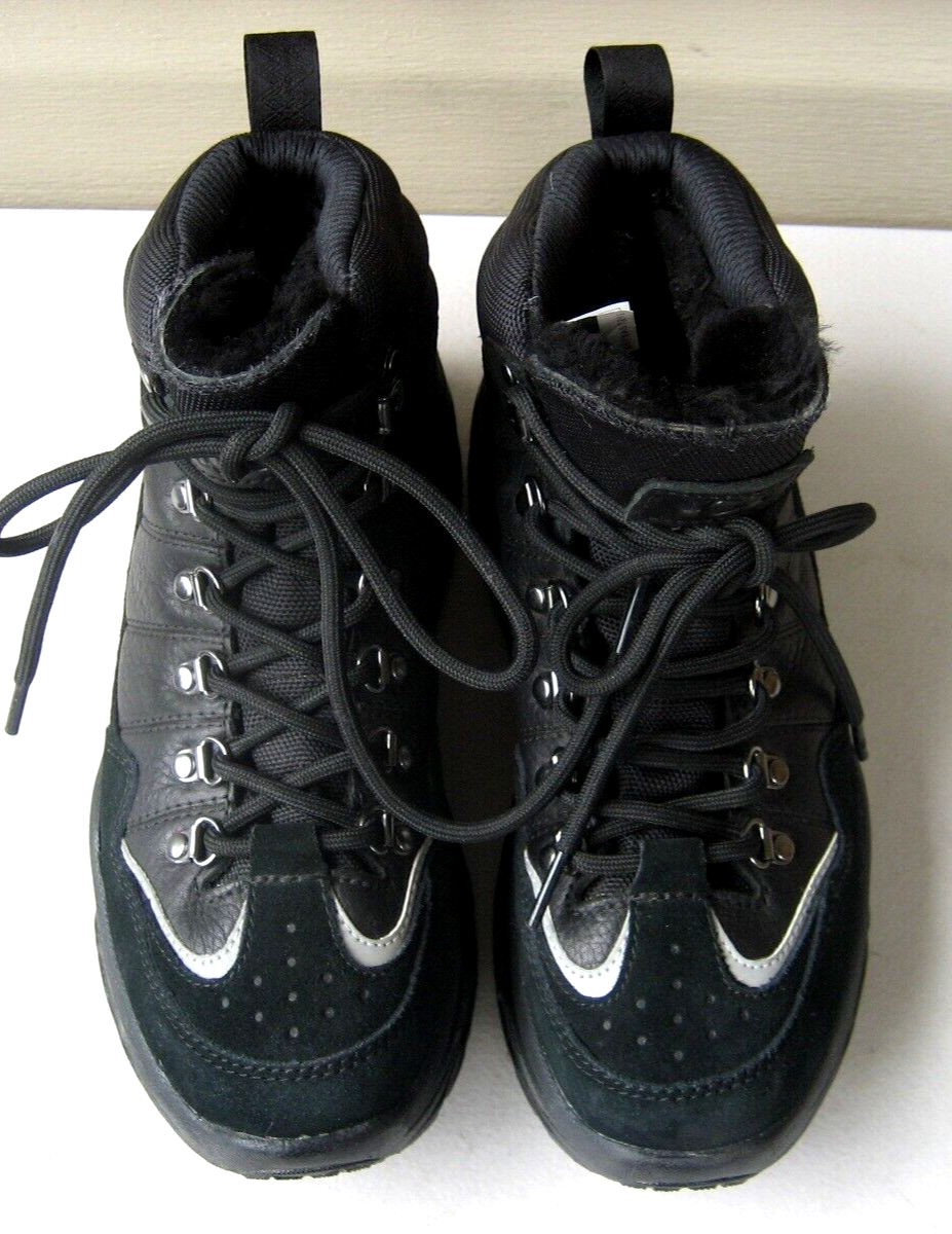 UGG Boots Men size 7 Reflective Insulated Boots 1112367 Black MINT