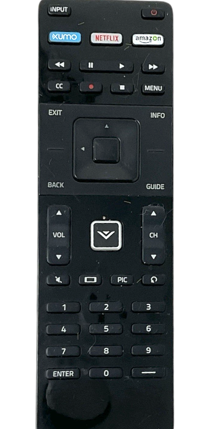 Vizio XRT122 Smart TV Remote for Amazon Netflix Xumo  