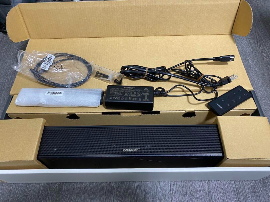 Bose Solo Soundbar Series II 2 Bluetooth TV Speaker Black Working w/ Wall Mount