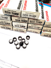 Sylvania  30141 -0  LENSE clear TRANSP - BOX OF 10pcs - NEW OLD STOCK free shipp