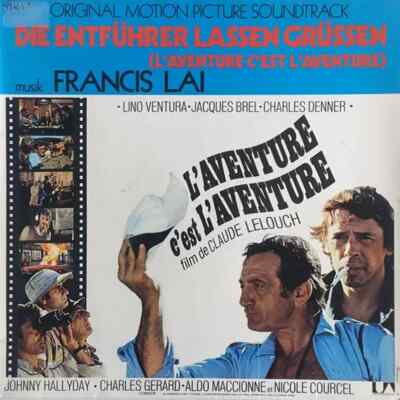 LP Francis Lai Die Entführer Lassen Grüssen (Laventure Cest Laventure) (Orig