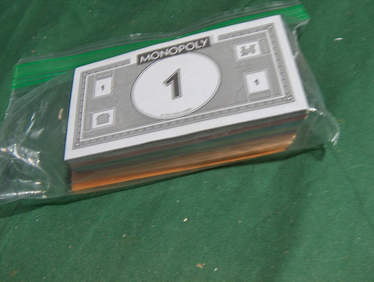 Monopoly Money - Game Replacement Bills / Play Money 30E 2.9z | eBay