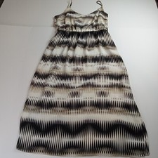 Vince Camuto Spaghetti Strap Dress Women's Size M Medium Lined 100% Polyester