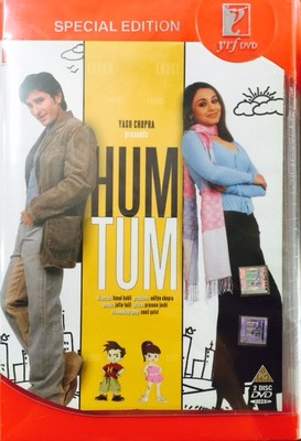 Hum Tum - Saif Ali Khan, Rani Mukerji - Hindi Movie DVD Multi Subtitles